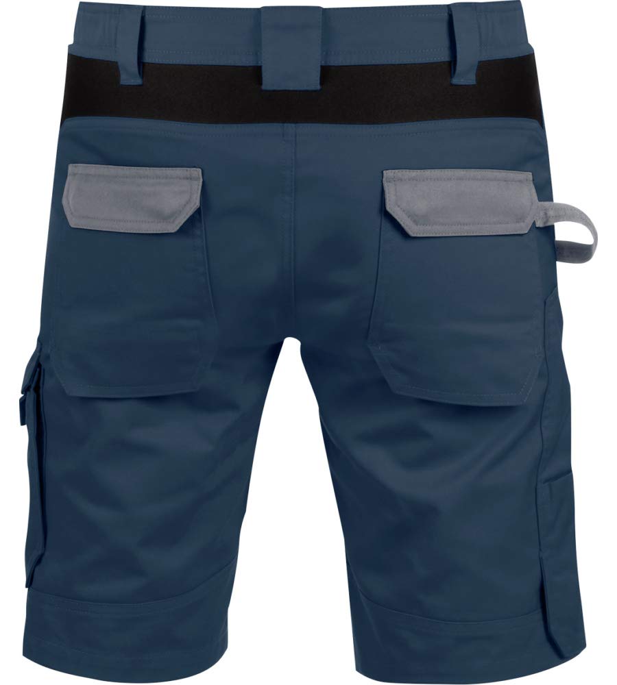 WüRTH MODYF Bermuda de Travail Cetus Bleu foncé/Gris - Taille 48