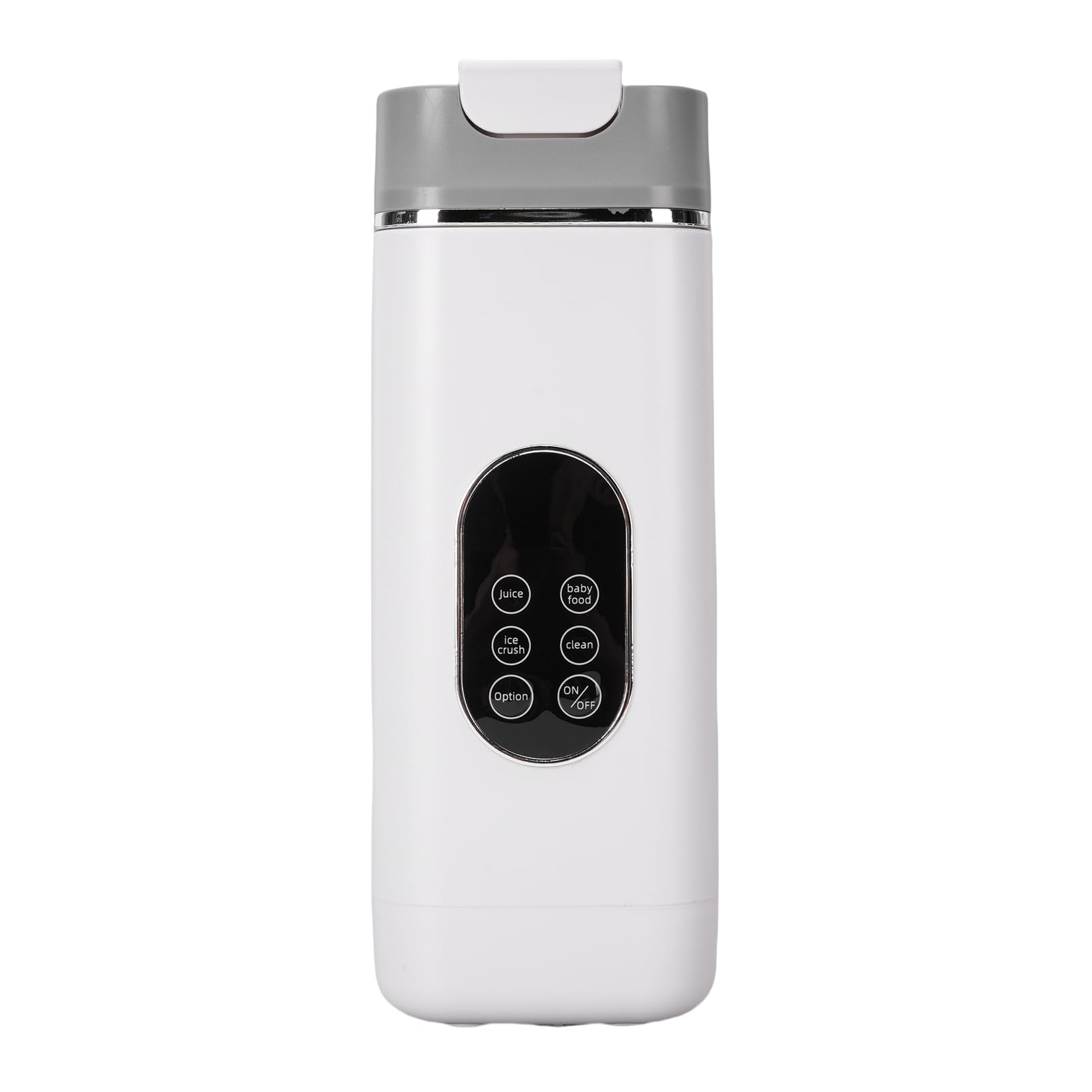 AMONIDA Mélangeur Portable avec 12 Lames pour Smoothies et Jus, Idéal pour les Voyages et L'extérieur, Rechargeable par USB, 420 Ml, Blanc (WHITE)