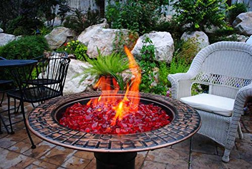 Glacier Ice Firepit Glass Medium 5 Lb Bag