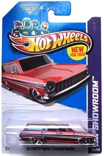 2013 Hot Wheels Hw Showroom '64 Chevy Nova Station Wagon 195/250