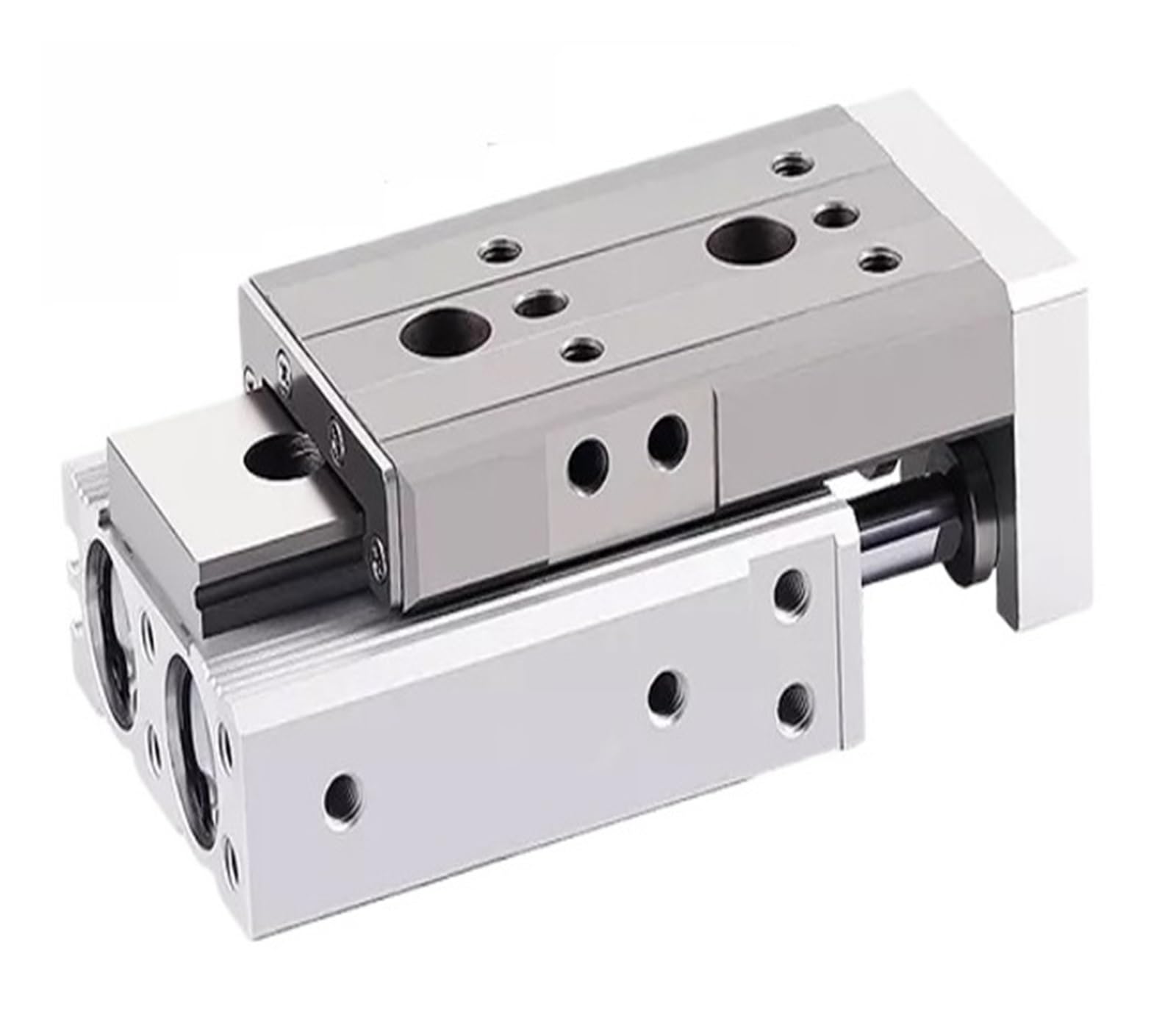 Table pneumatique double tige MXQ12 en alliage haute dureté et finition usinée