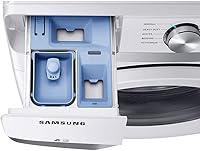 Vista 6 de Samsung WF45T6000AW Lavadora de carga frontal de 4.5 pies cúbicos con tecnología de reducción de vibración+ en blanco