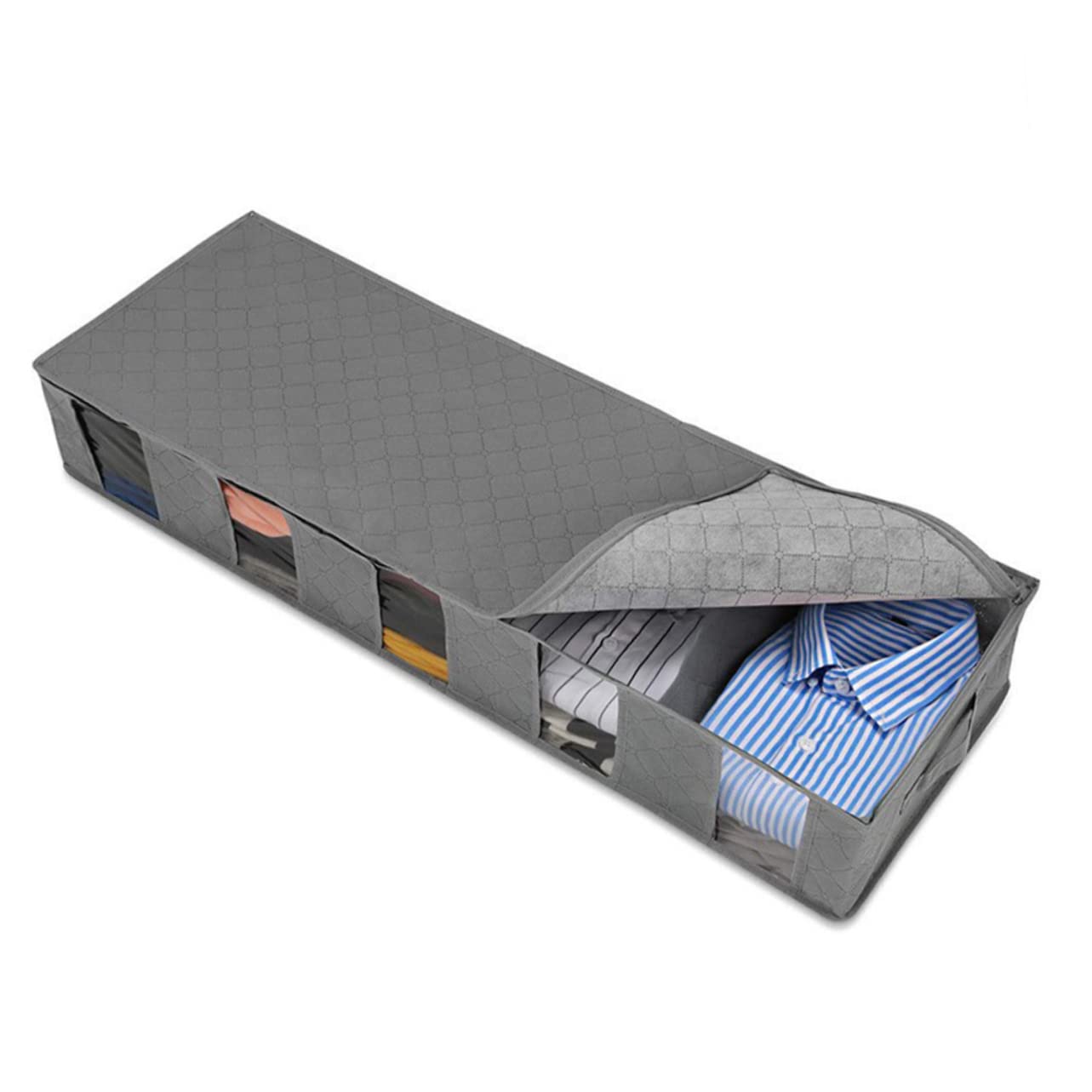 IMIKEYA Caja De Almacenamiento De Ropa Organizador De Ropa Plegable Debajo De La Cama Organizadores De Ropa De Juguetes Bolsas Organizadoras De Ropa
