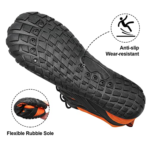 Image of XIHALOOK Athletic Hiking Water Shoes Womens Mens Quick Dry Barefoot for Beach Walking Kayaking Surfing Training