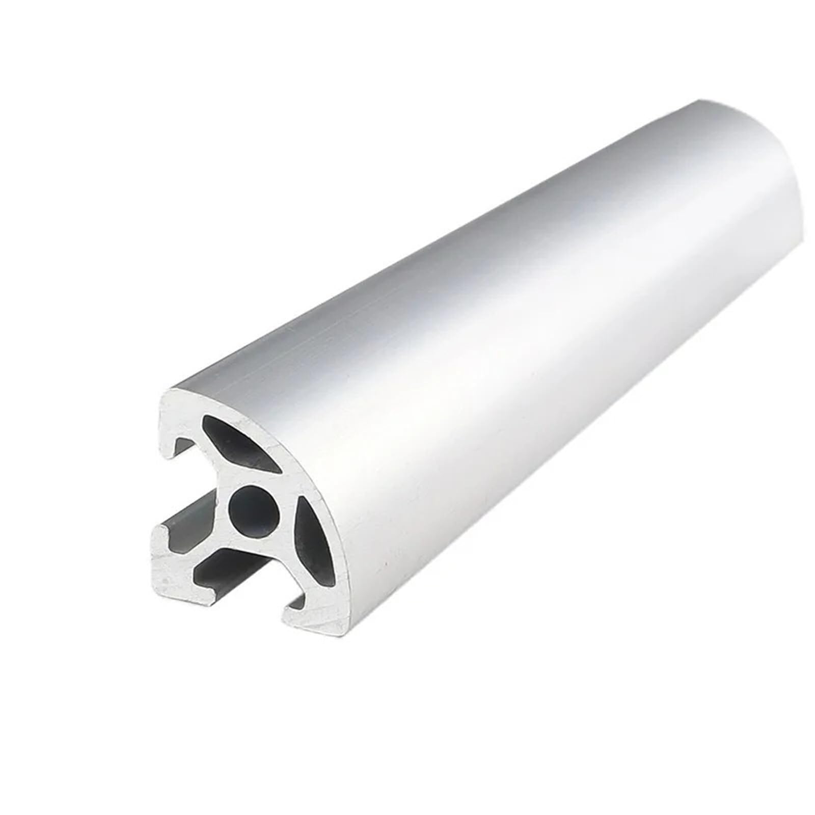 GTPBAO Telaio angolare in alluminio anodizzato 2020R, spessore della parete 18 mm, telaio piccolo for banco da lavoro fai da te Binario estruso(Sliver,800mm long)