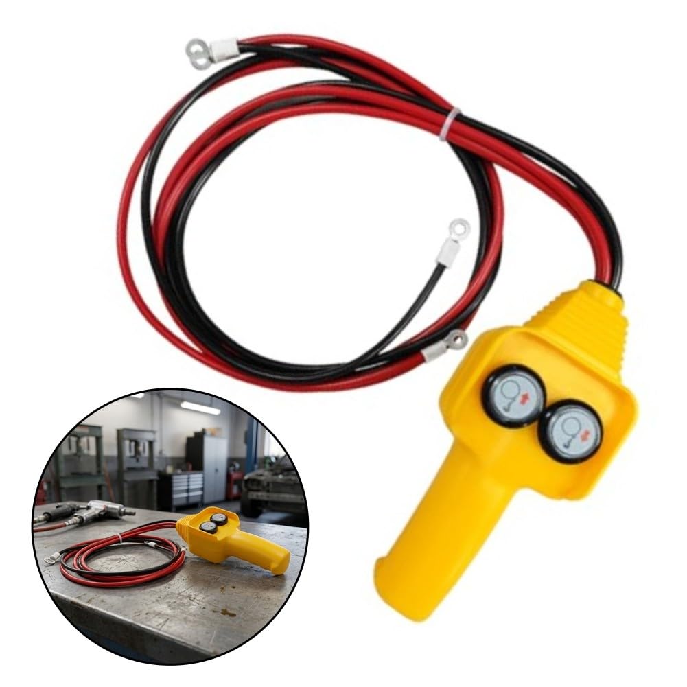 Mando a distancia eléctrico Winch de 12 V con interruptor de botón, cable de 35,43/47,24 pulgadas, ABS resistente al agua, repuesto para cabrestantes de remolque de 1500-4500 LBS