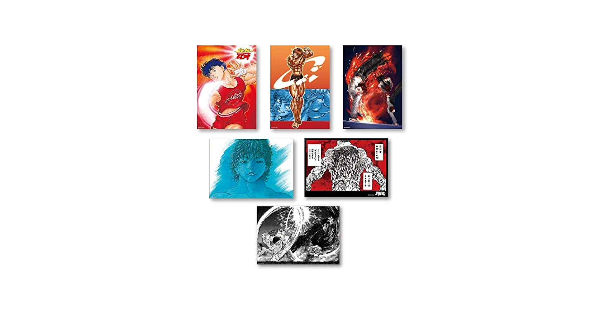 書道 書写 バキ 刃牙 アート グラップラー刃牙】『範馬刃牙（バキ)』を筆で一発がきを描いて