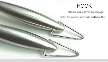 Silicone Wok Skimmer Non-Scratch Slotted Spoon for Cooking Frying