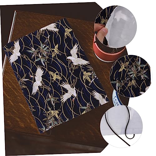 FOYTOKI Capa De Livro De Guindaste Capa Dura Notebook Decoração De Mão Decorações De Flor De Cerejei