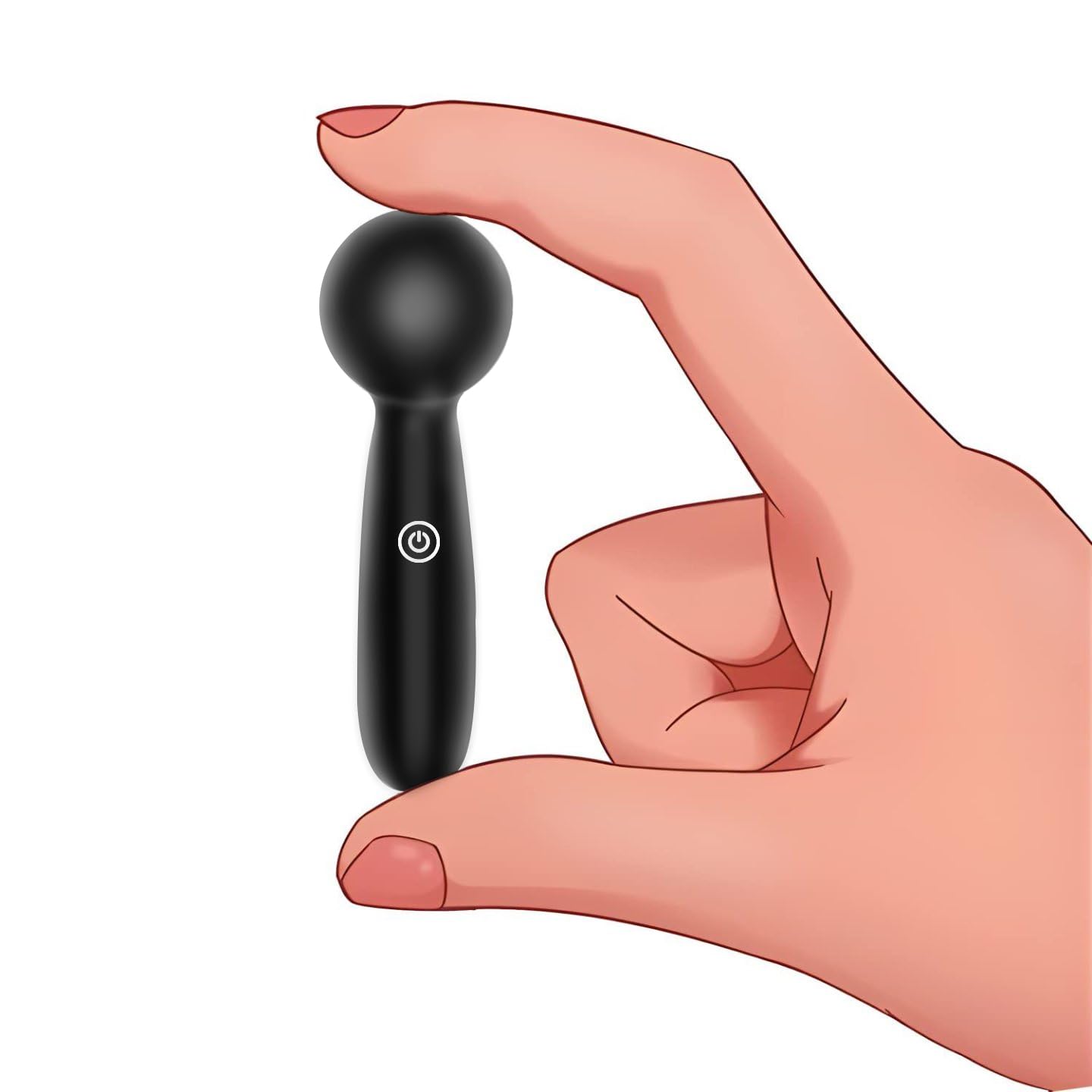 Vibratoreper Donna Professionale Vibratore Piccolo 10 Modalità di Vibrazione Sexytoysys Donna Coppia Vibratoreper Donna Punto g Squirting Vibratoriper Donne Sex Toys Stimolatore Clitoride (Nero)