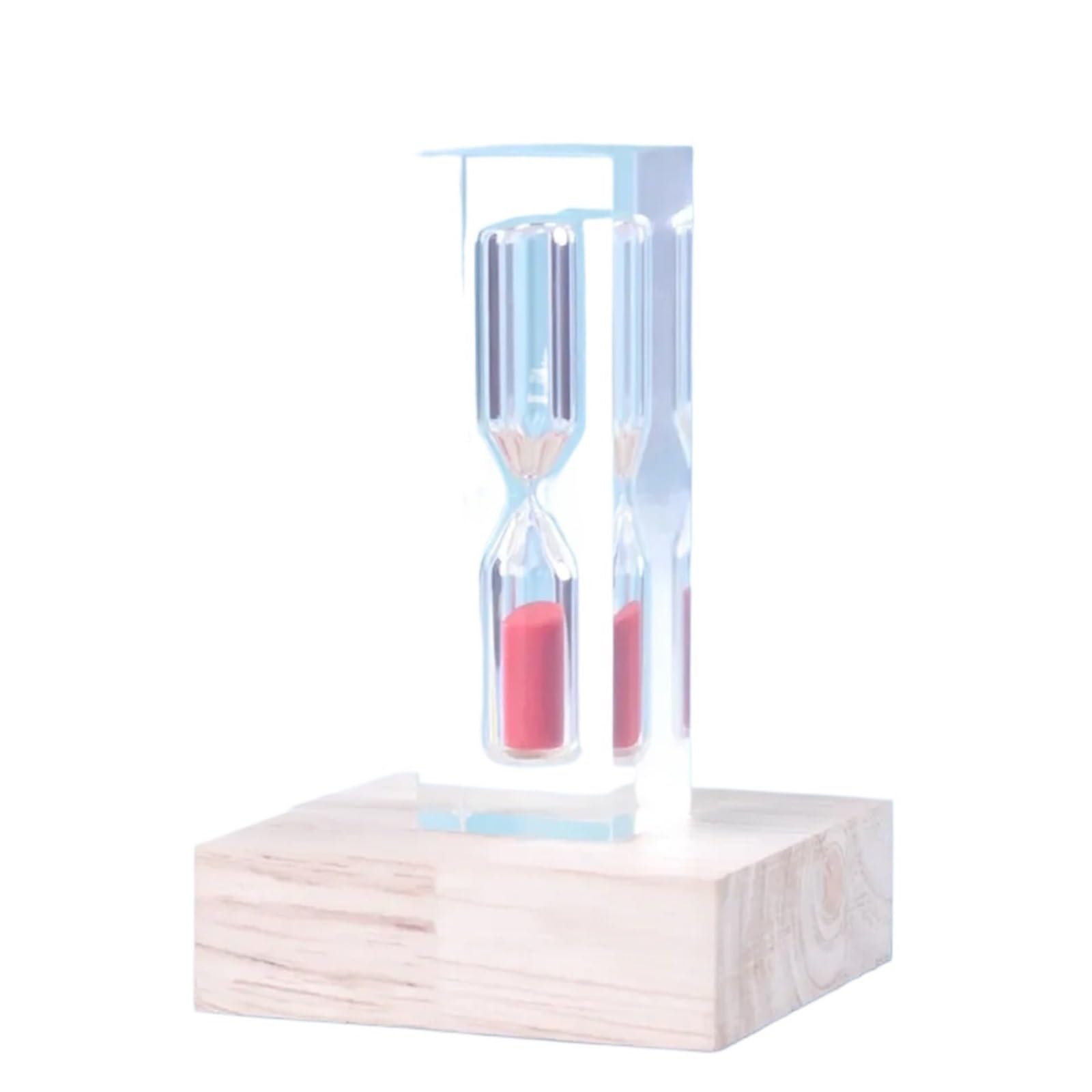 Sabliers en cristal pour décoration bureau créative lot de 10 minuteurs roses de salon