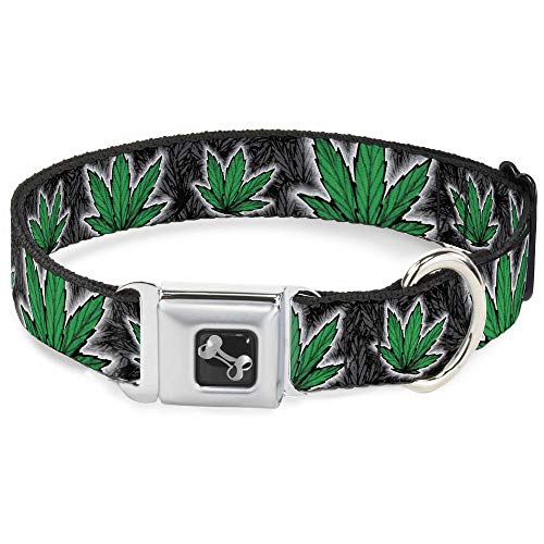 Collier de chien résistant Buckle Down réglable de 15 à 66 cm avec boucle os - 2