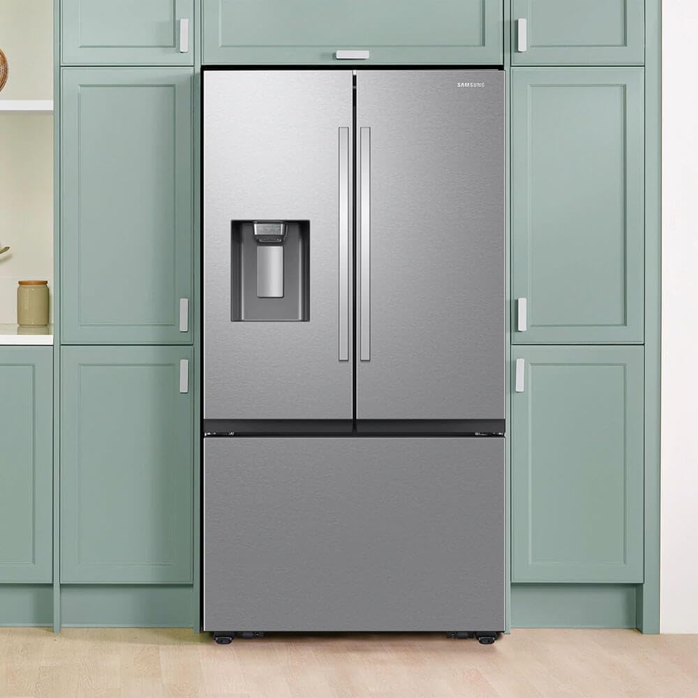 Samsung Rf27cg5b30sr 25.5 Cu. Ft. Stainless Bespoke Counter Depth French Door Ai Smart Refrigerator on Fridge.com - View 5