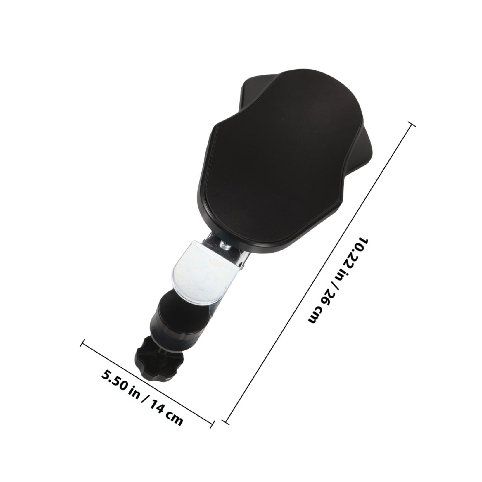 Reposabrazos Ergonómico Plegable para Ordenador Soporte para Muñeca de Abs y Hierro, sin Ruido, Adecuado para Oficina y Uso Doméstico