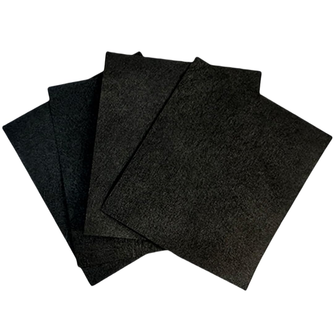 Papel de electrodo carbono conductor 7x8 cm capa difusión gas 2pz