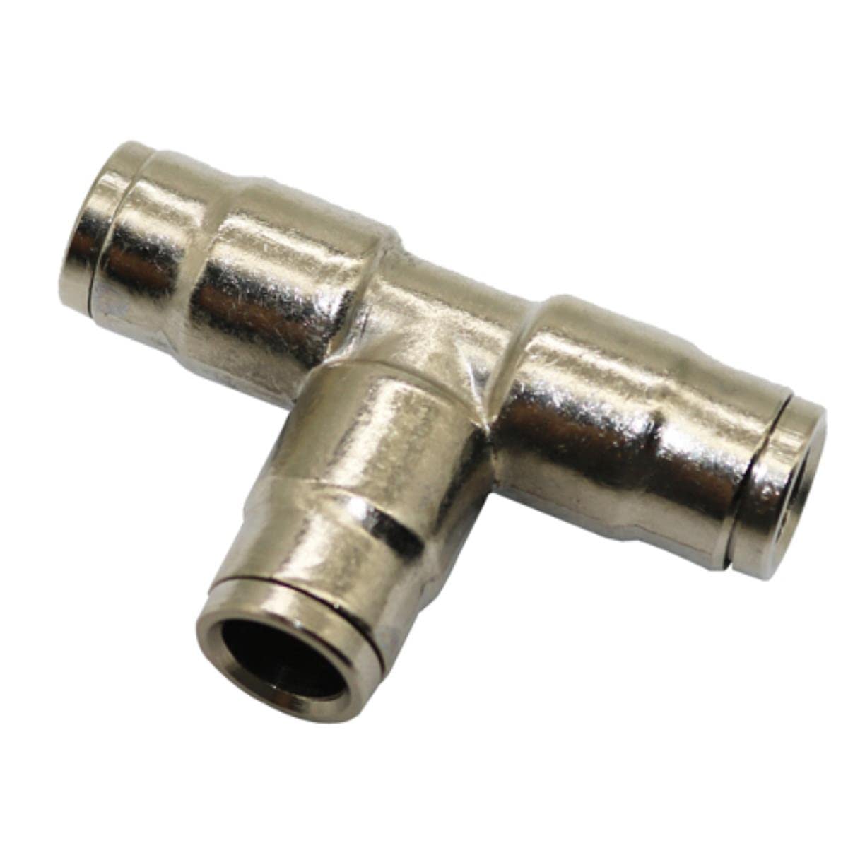 Acoplamiento rápido de Alta presión 3/8" Conector Slip Lock para 3/16" Cabezal de pulverización de Rosca Boquilla de atomización de enfriamiento agrícola 10 piezas-3/8 '', Conector de