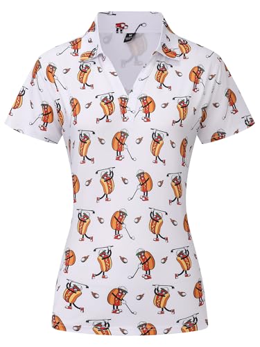 Matching Golf Shirts for Couples Funny Golf Polo Shirts for Men Women Crazy Fun Polo Shirts Couples Matching Outfits2