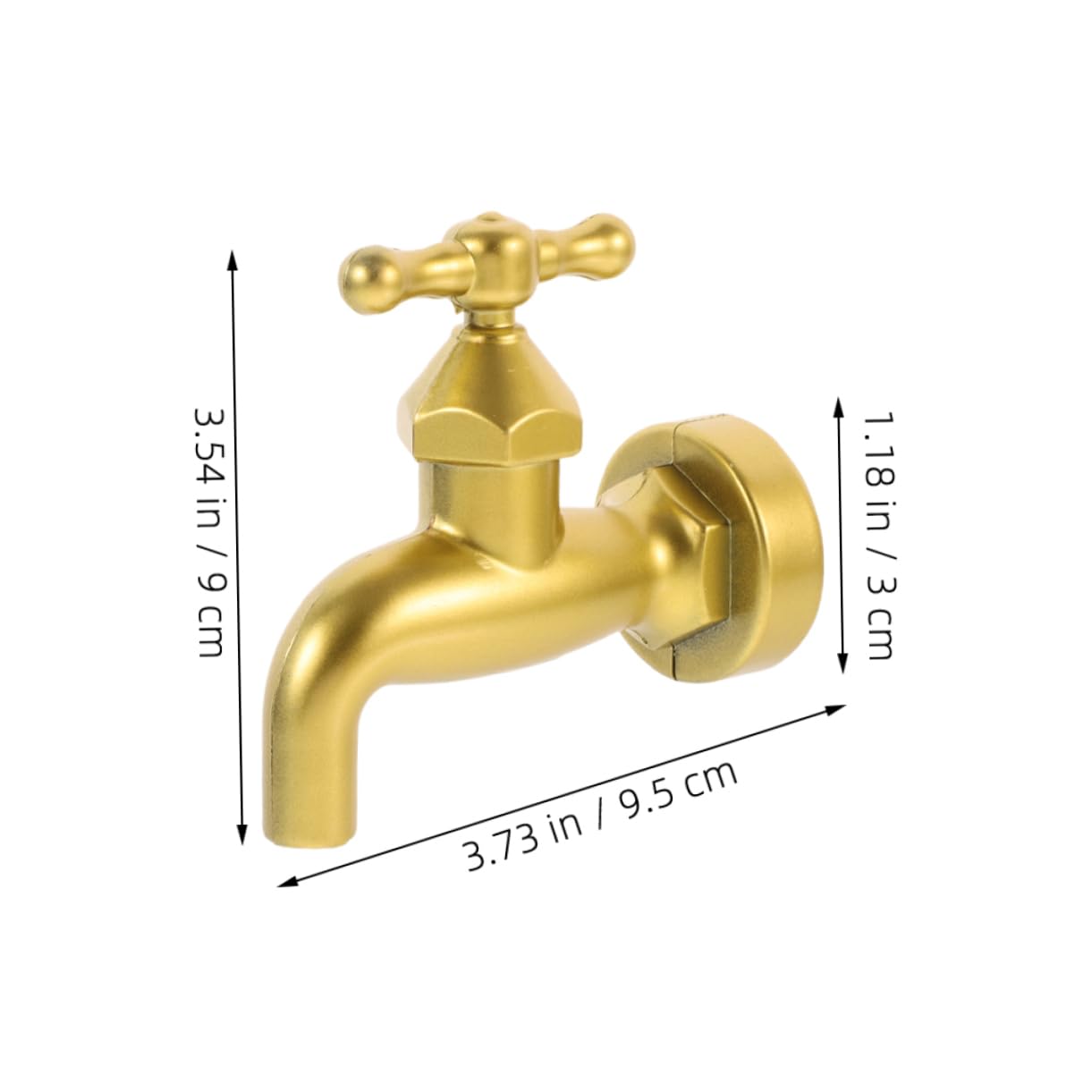 GOOHOCHY 2Pcs DIY Invisible Faucet Fountain Ornament Creative Floating Water Spout for Home Decor Tabletop Fountain Accessory Elegant Outdoor Water Feature for Luck and Prosperity