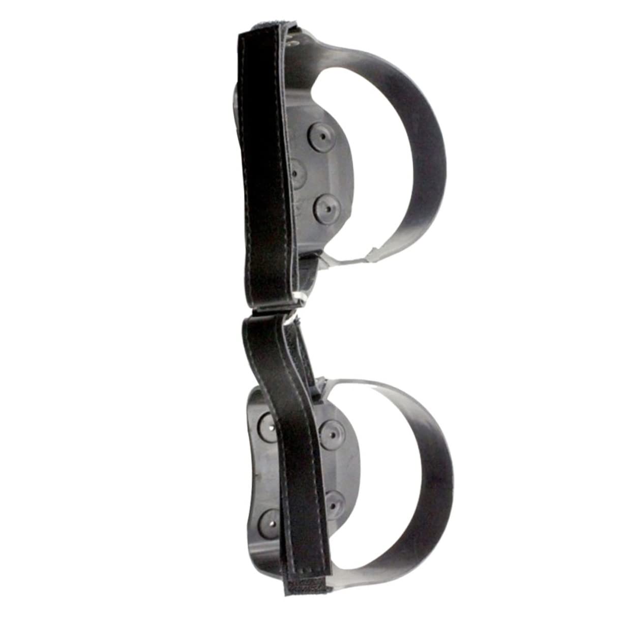 BESPORTBLE Copriscarpe Per Ramponi Nero Picchi Nevicare Stivale Impugnature Pinze Ginnicenni Di Neve Di Ghiaccio Anti Presa Trazione Slittata Ramponi Per Scarponcini Da Trekking