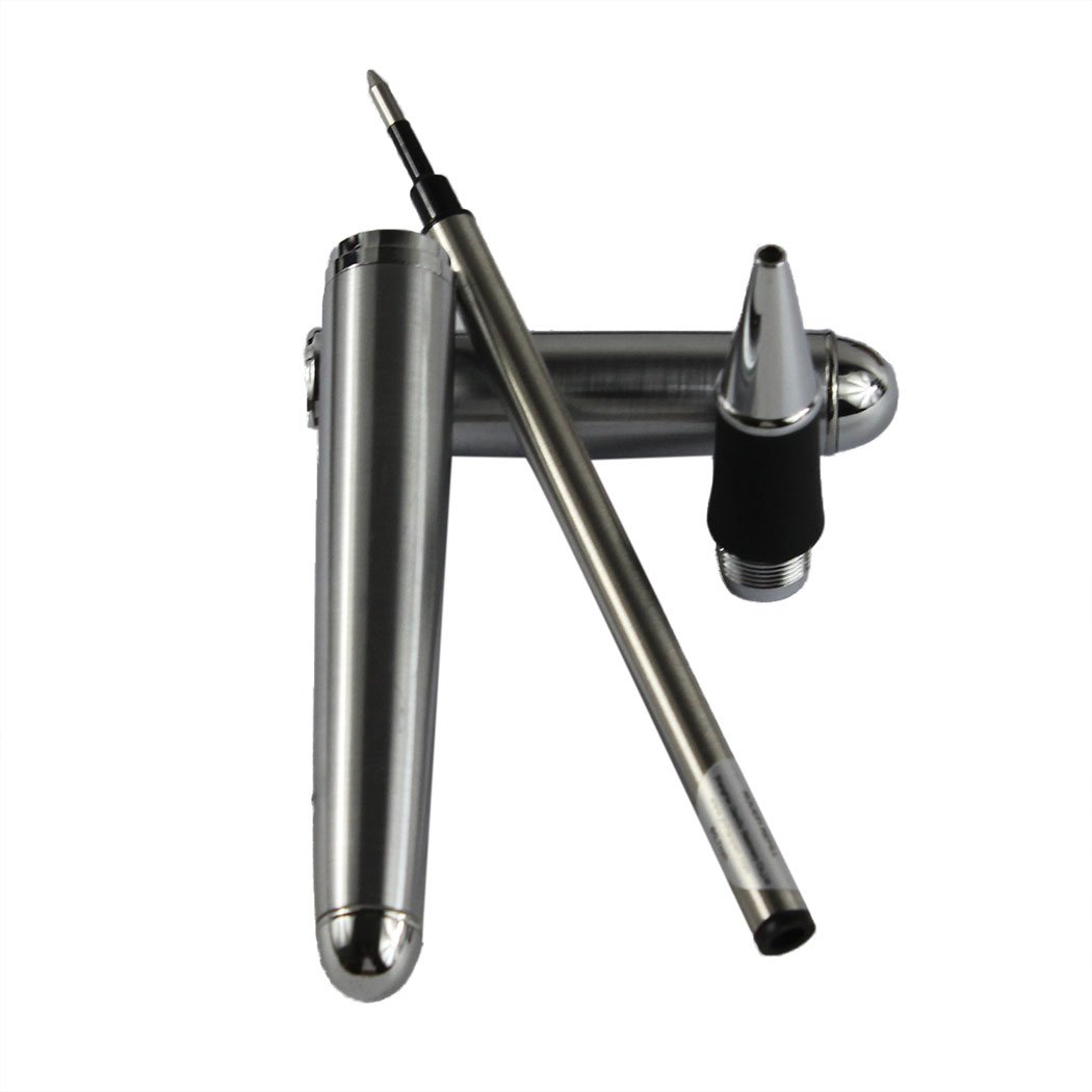 Gullor 750 Roller Penna In Argento Con Scatola Originale E Sacchetto - Stile Classico, Ricarica Inchiostro Nero - 3