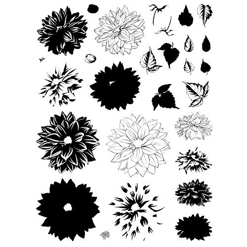 Matrices de découpe et tampons en forme de fleur pour la fabrication de cartes et de divers motifs floraux pour le scrapbooking Cover