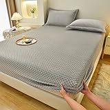 ✿ Fond élastique : le bas du drap-housse est soigneusement conçu pour s'adapter aux matelas épais et fins d'une hauteur maximale de 5-30cm, que votre matelas soit ordinaire ou épais, il peut obtenir un ajustement confortable. Même après de fréquents mouvements et activités quotidiennes, il reste toujours plat, créant ainsi un environnement de sommeil propre et confortable pour vous.