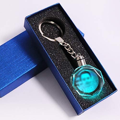Picture Frame - Customized Souvenirs Gift Decoration Heart Shape K9 Crystal Photos Frame Laser Engrave for Lover Baby Kids Glass Crafts Keychain