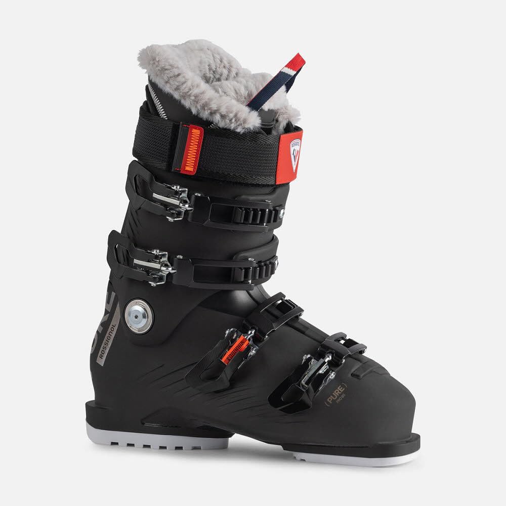 Rossignol - Chaussures De Ski Pure Pro 80 Metal Black Femme - Femme - Taille 80 - Noir