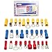 Price comparison product image Electrical Wire Connectors, 480pcs Wire Crimp Connector Automotive Assortment Kit, Non Insulated Solderless Assorted Terminal Repair Mixed Lug Kit Include Spade Ring Butt Male Female Terminals