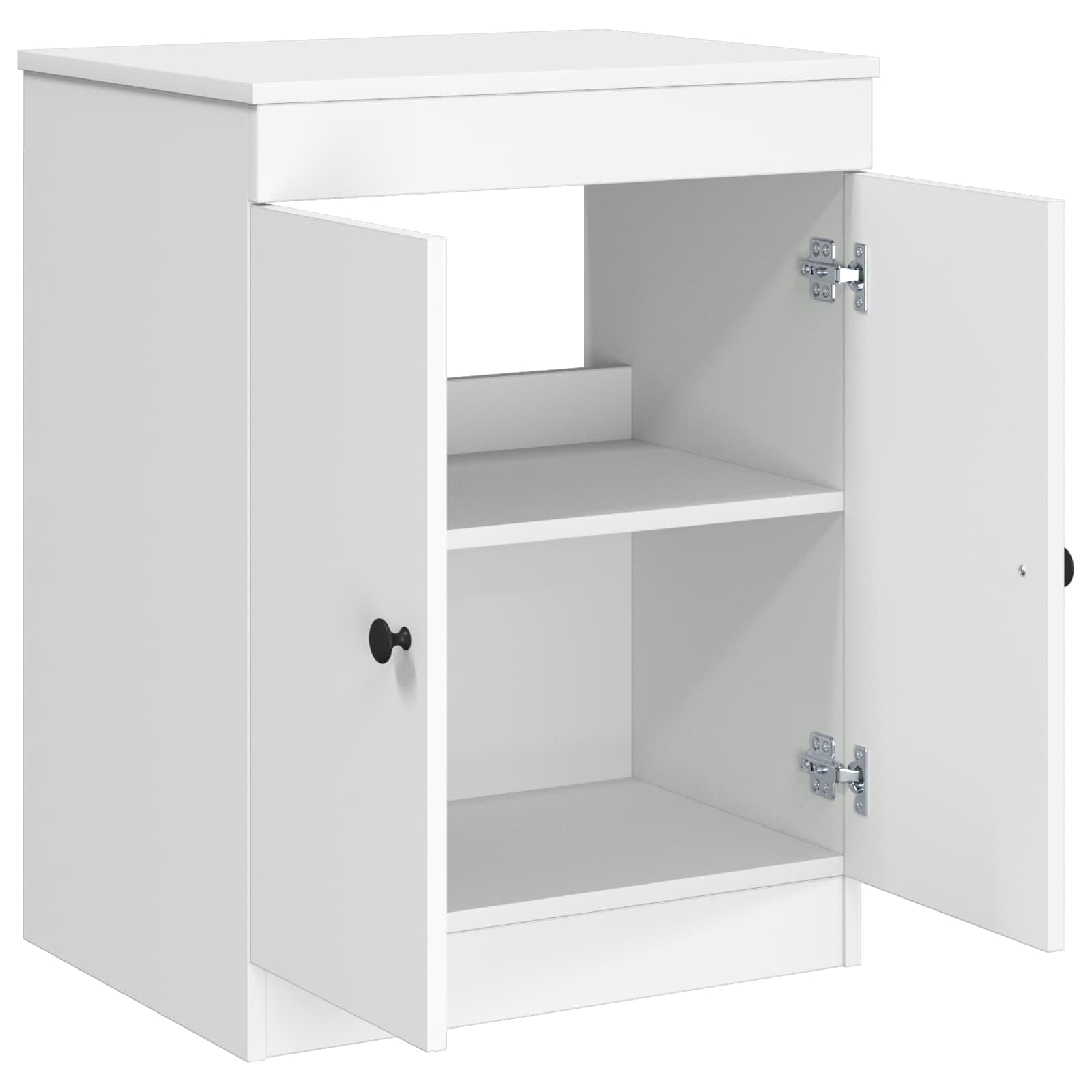 vidaXL Mobile da Bagno Bianco 54 x 41 x 70 cm Legno ingegnerizzato