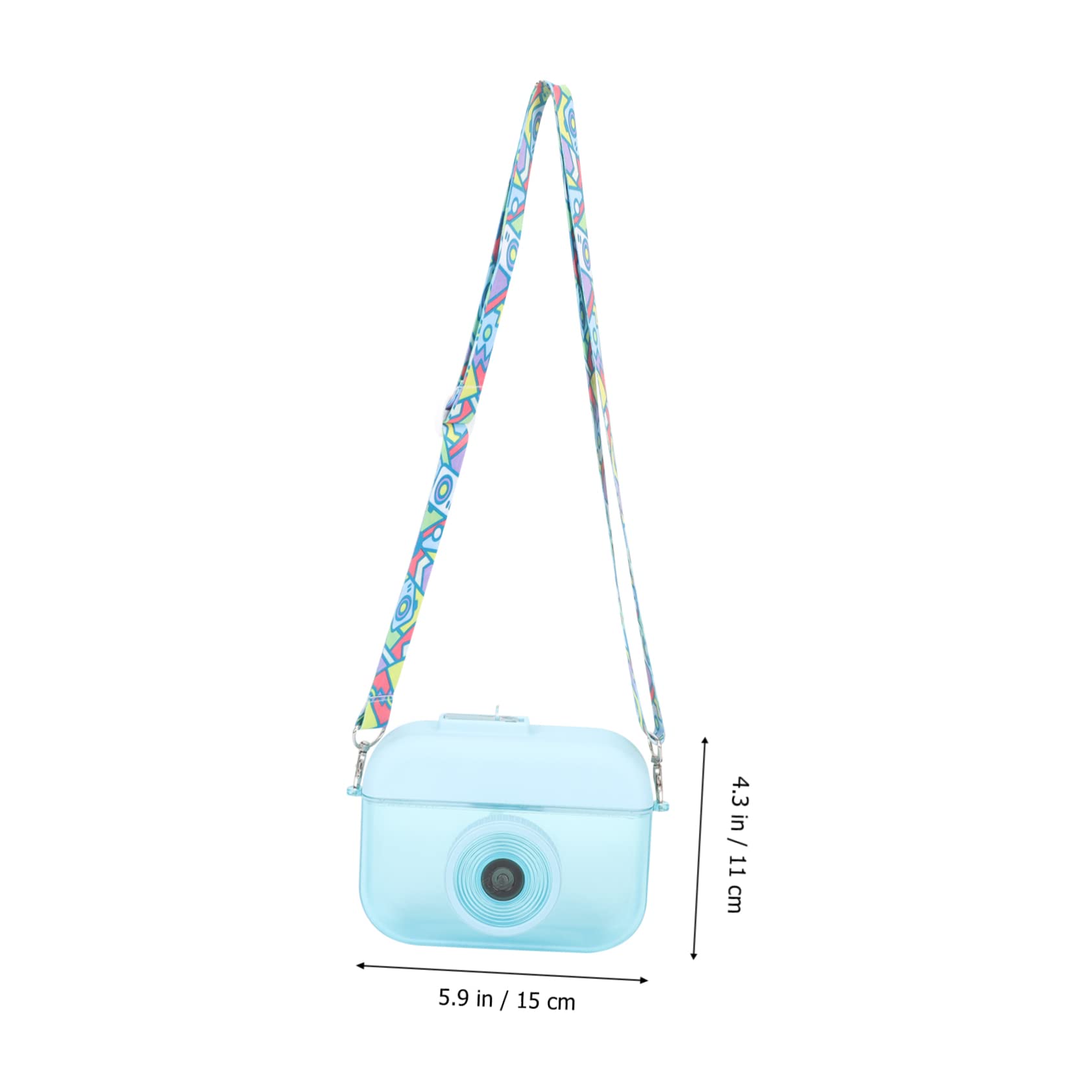 DECHOUS Bouteille d'eau Glacée D'appareil Photo 400ml, Légère avec Bouchon Étanche, Lot de 2, pour Activités en Plein Air et Usage Quotidien