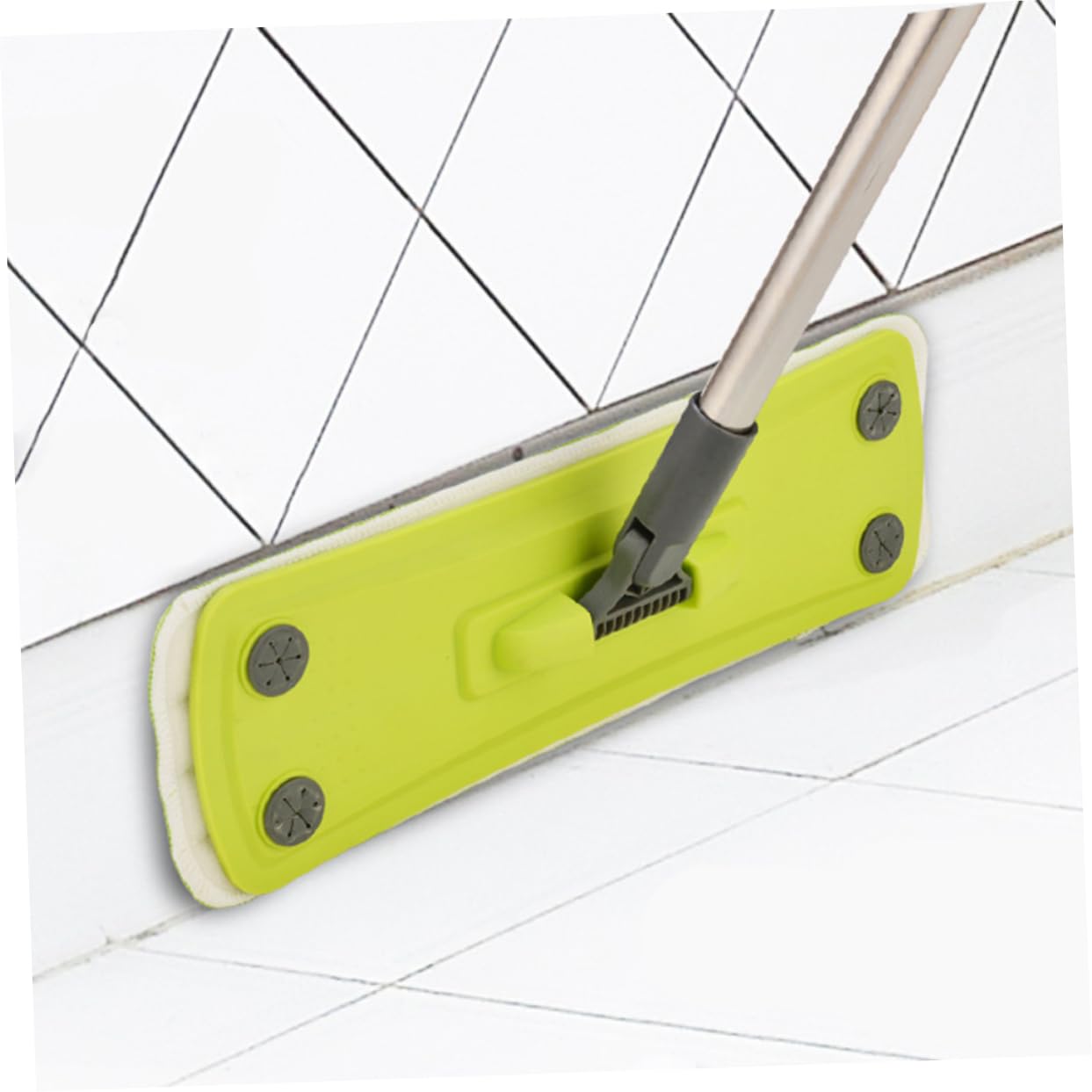 Mop in Microfibra 360° per Pavimenti in Legno con 3 Panni