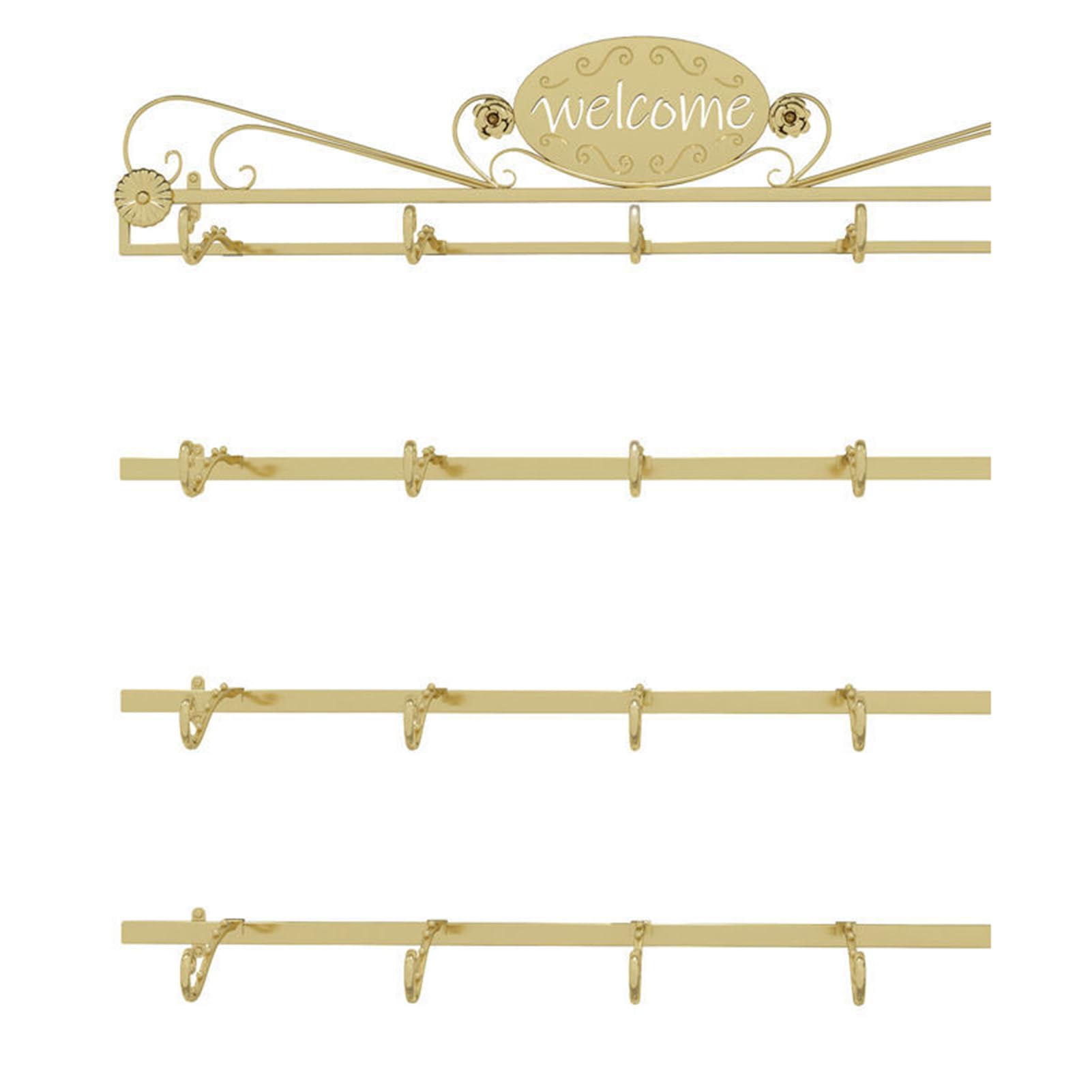 HPTHLY Lingerie Shop Retail Stores Multipurpose Wall Display Shelf For Bras Intimates Panties Underclothing,Wall-Mounted Underwear Display Rack, (A-L120Cm)