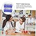 Hohopeti 2pcs Detachable Test Tube Rack Versatile Laboratory Stand for Tubes for Scientific Research Industrial Use Selection Practical Organizer for Clean Workspaces Random Color