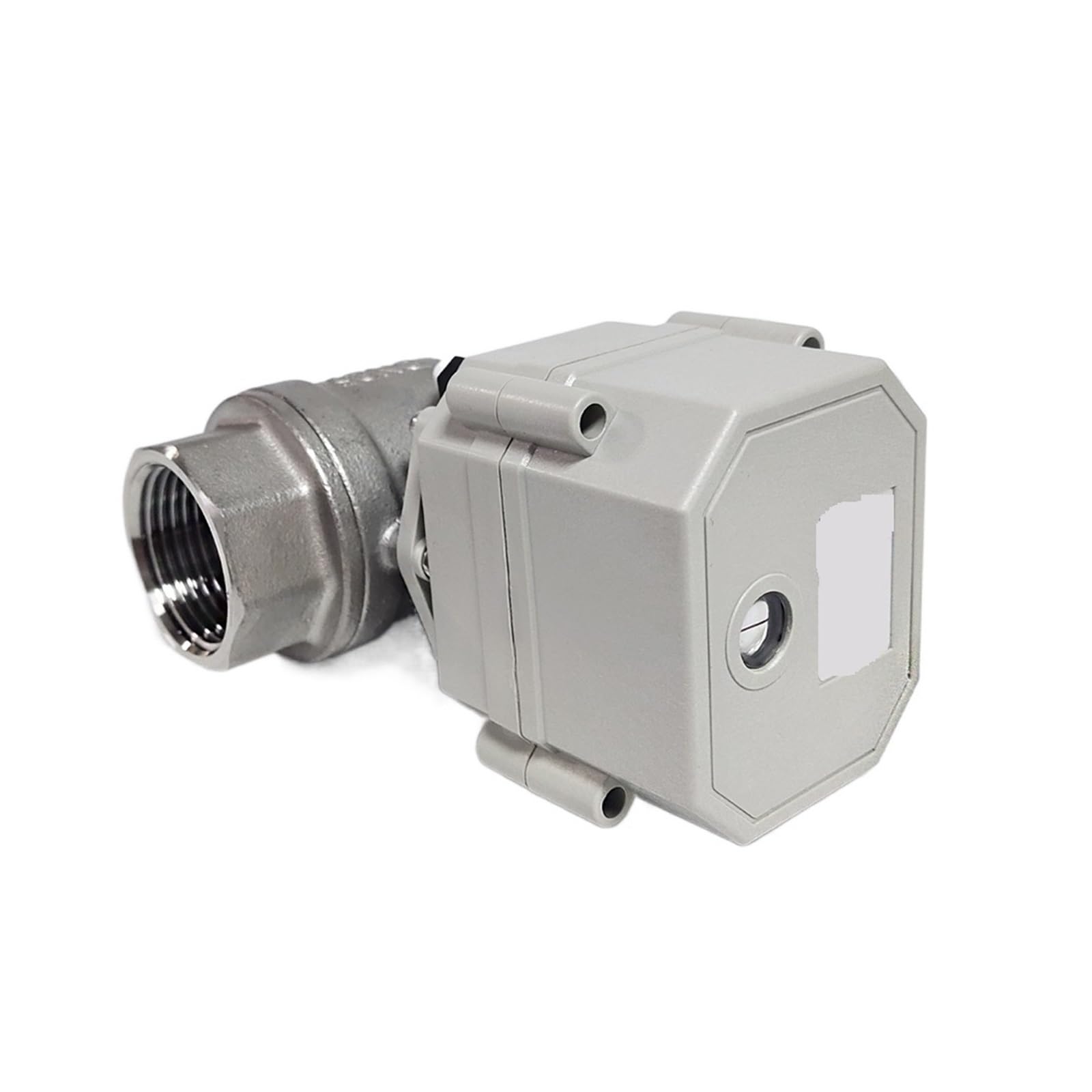 Robinet à tournant sphérique Vanne Électrique 1 '', Vanne Proportionnelle De Type V, Vanne De Contrôle De Débit À 2 Voies DN25 For La Modulation De Fluide Pour équipement d'eau potable(BSP Thread,4-20