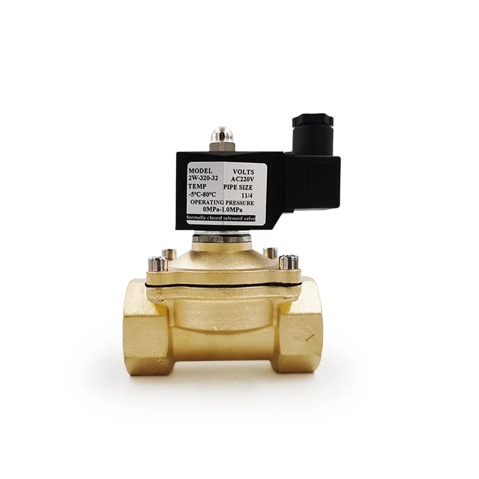 Électrovanne 1/2" gaz et pétrole pour automatiser la fermeture de votre circuit de carburant 220V