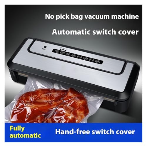 Máquina de sellado al vacío industrial, sellador térmico totalmente automático para envasado de alimentos, sellador de bolsas sin presión