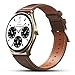 Pebble Royale Legend | 1.43" AMOLED Display | Ultra-Slim Premium Build | Always-On Display | Bluetooth Calling | Health Tracking & Smart Features (Brown)