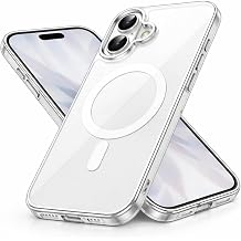 iPhone 17 Uyumlu YUMU AK Magsafe Kablosuz  arj Destekli  effaf K l f Kamera  in Y kseltilmi   er eve