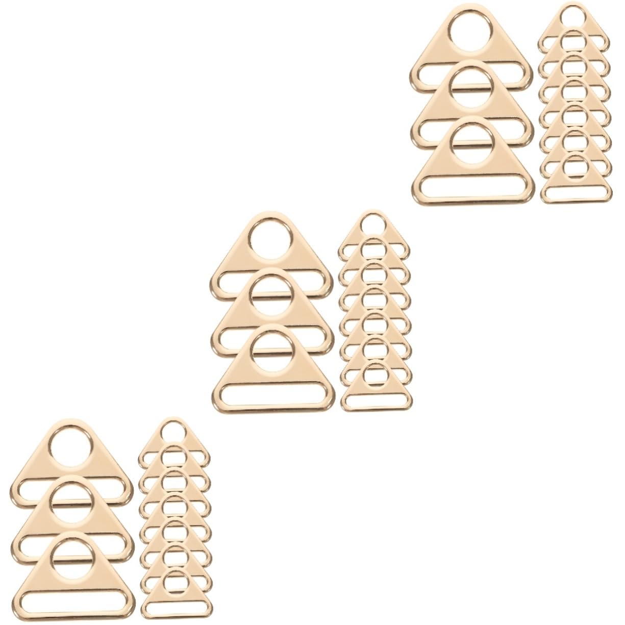 COHEALI 30pezzi Fibbia Per Progetti Di Cucito e Accessori Artigianali Design Retro Per Zaini e Borse Leggera e Resistente Facile Da Trasportare e Conservare