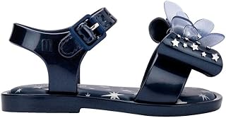 Mini Melissa Mar Sandal Star II Baby Azul Metalizado 35723-19