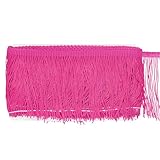 [Utilisation Polyvalente] - La frange chainette est très adaptée pour les vêtements DIY et la décoration, comme les costumes de danse, robes, sous-vêtements, sacs à main, abat-jour, rideaux, draps, et artisanat, très adaptée pour divers styles de design, offrant une correspondance unique pour les mariages, décorations de fête, uniformes