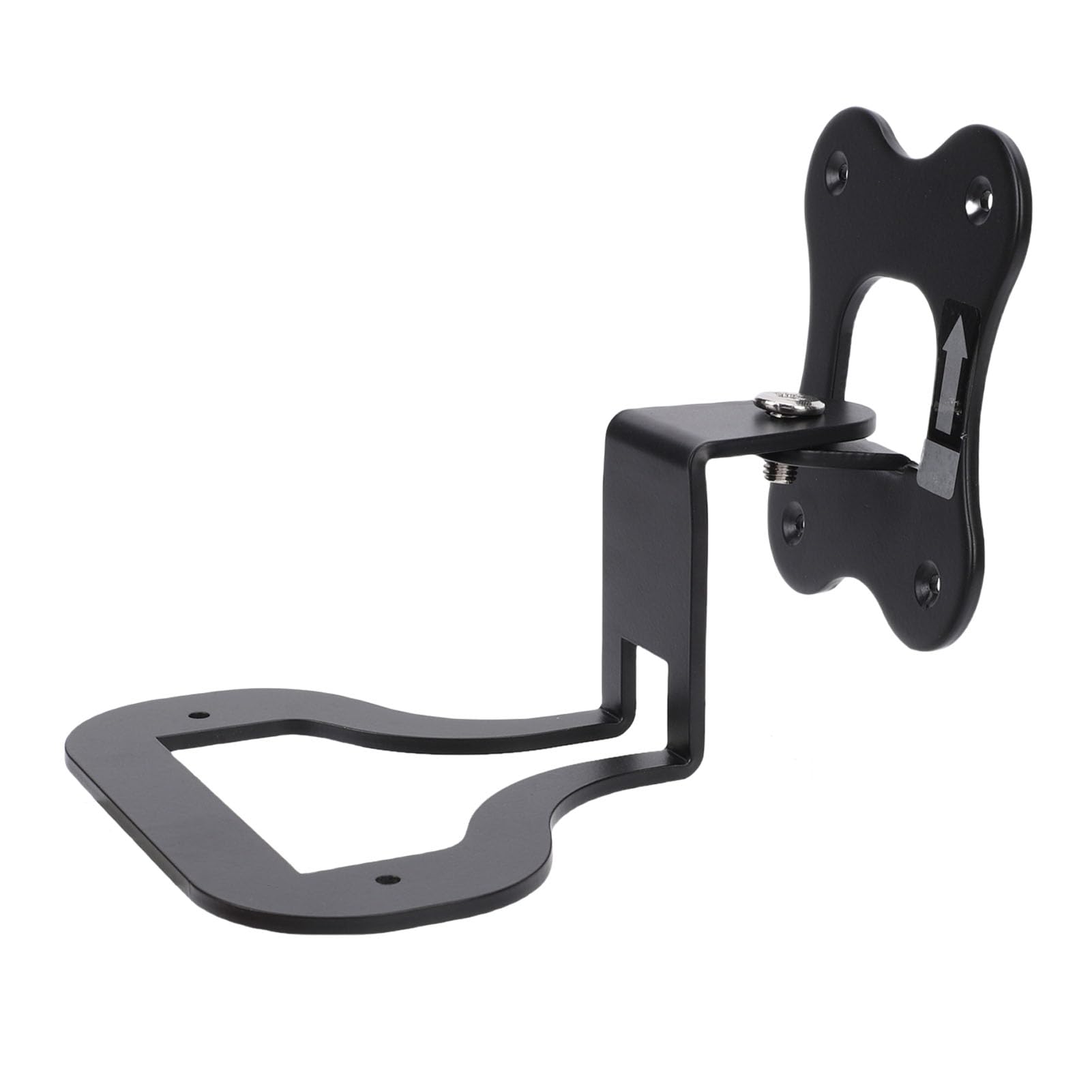 Supporti da Parete per Altoparlanti, Staffa Stabile e Girevole Salvaspazio con Tutte le Viti Necessarie per l'altoparlante Enchant (BLACK)
