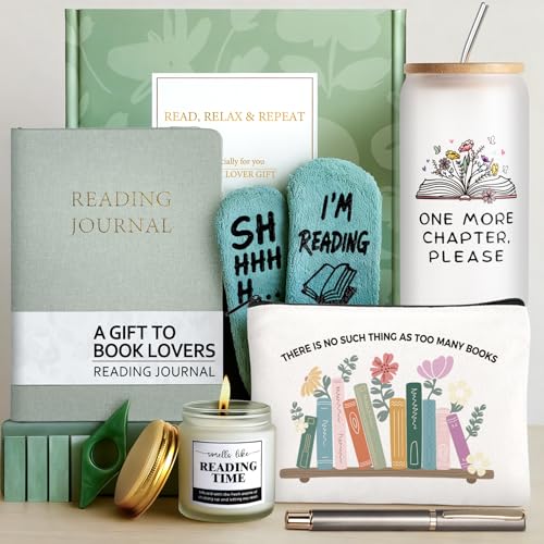 Book Gifts for Book Lovers - Book Lovers Gifts for Women Reading Gifts for Book Lovers Women Book Worm Reader Gifts for Women Book Club Gift Book Accessories Present for Book Lover