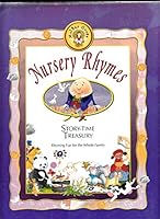 Mother Goose NURSERY RHYMES, Story Time Treasury B019X7N548 Book Cover