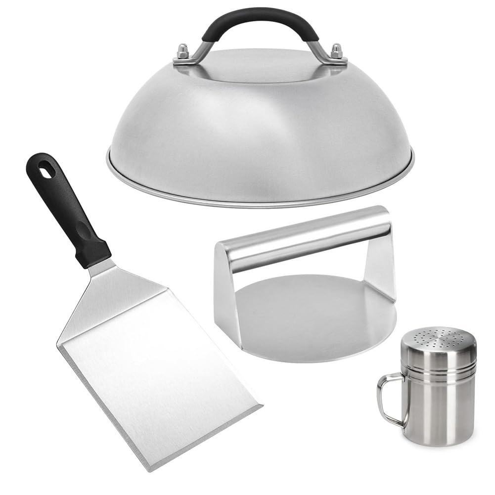 Spatule pour barbecue et kit burger pour vos grillades d'été en plein air