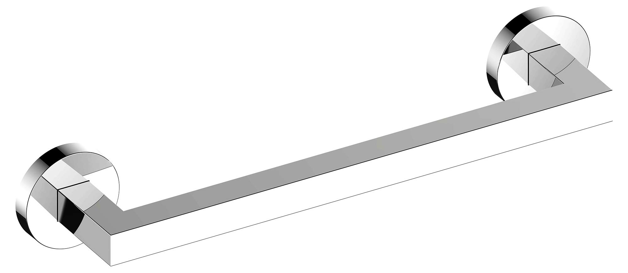 Keuco Edition 90 Asidero 36 cm, cromado, capacidad de carga hasta 115 kg