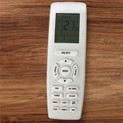 Image of Air Conditioner Remote Compatible with /Replacement for Whirlpool Ac Remote | Model -287a Convert | Match with Your Existing Remote Before Placing The Order | Exactly Same Will Only Work