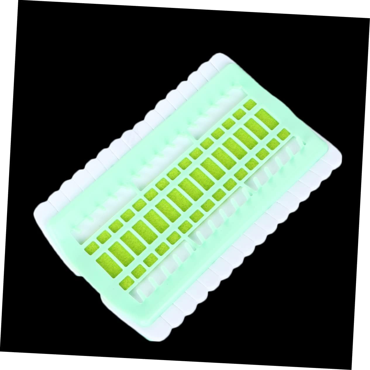 Homoyoyo Mini Cable Organizer Cross Stitch Floss Organizer Thread Cards Thread Project Card Holder for Embroidery