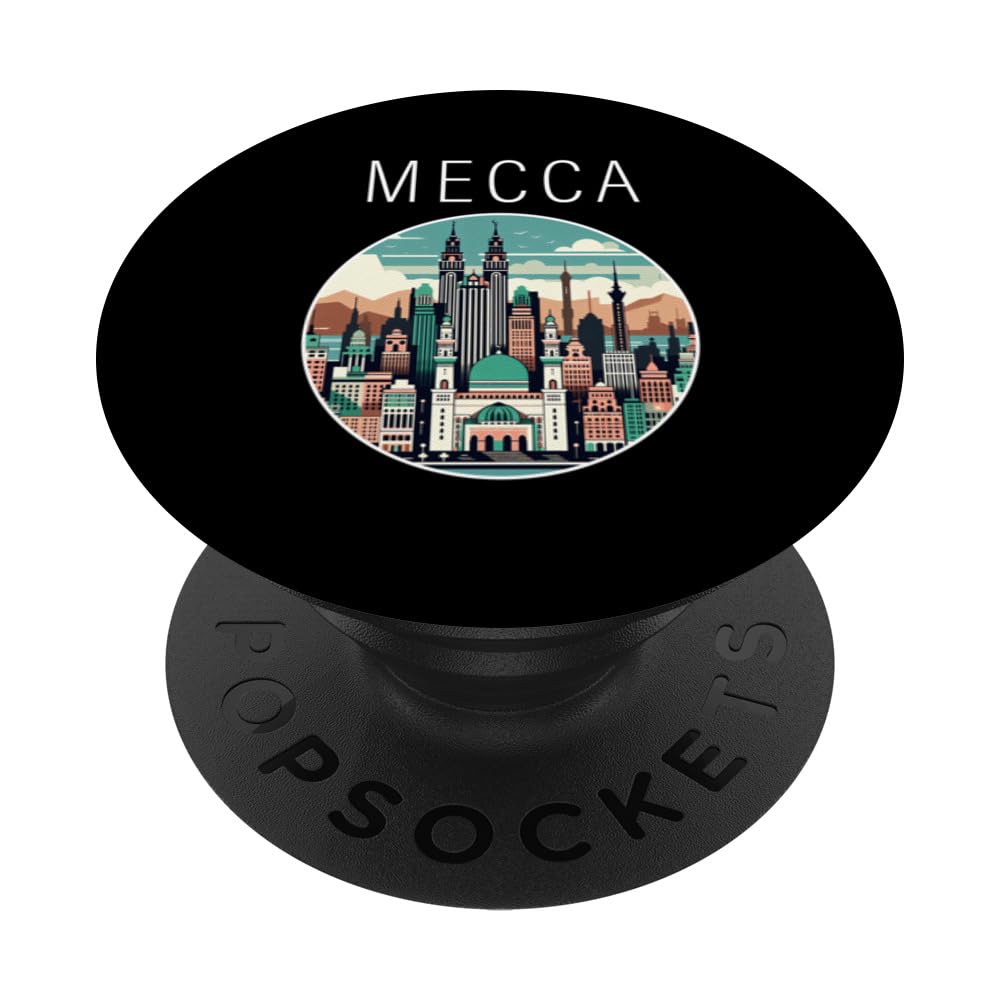 Mecca scenery Art Deco PopSockets Standard PopGrip
